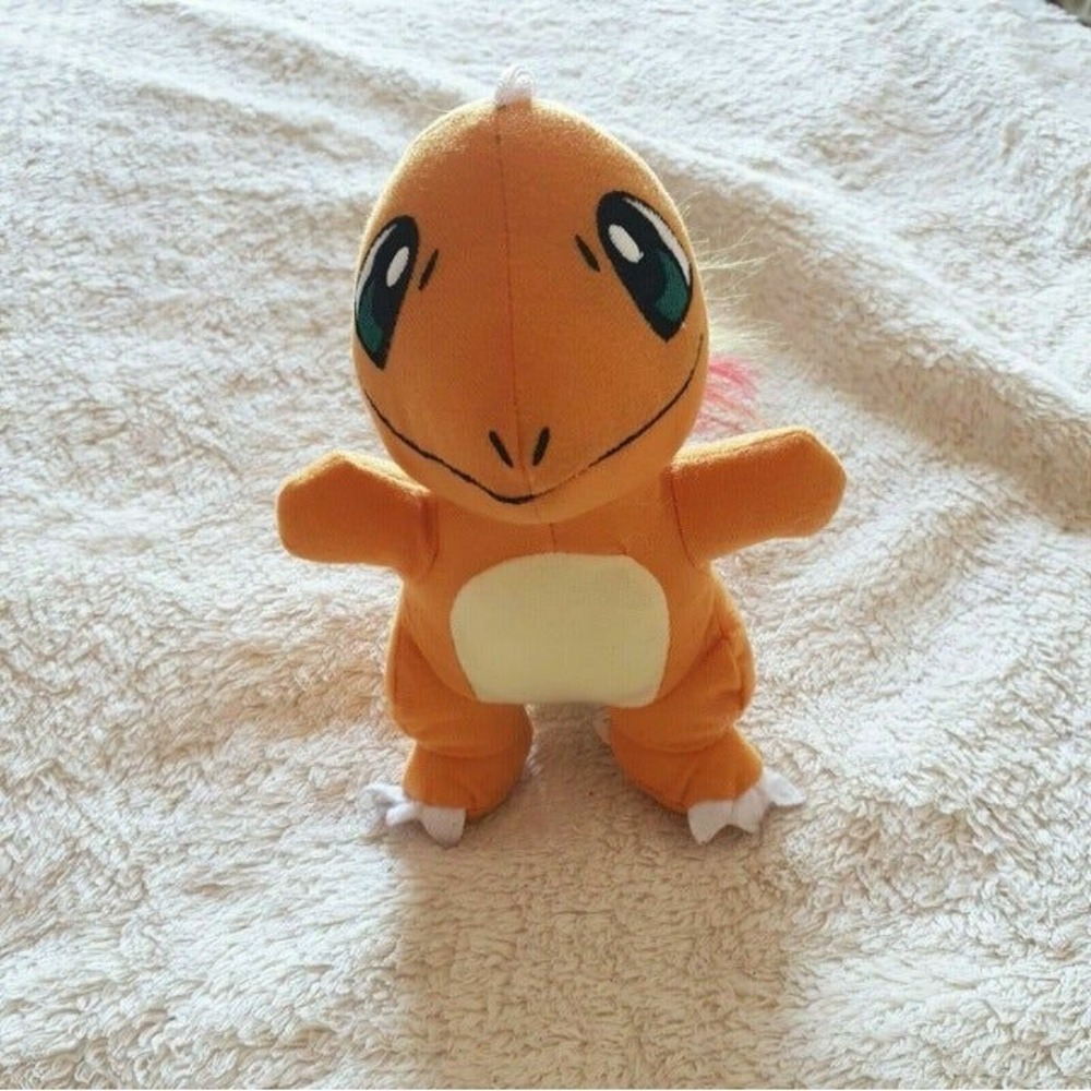 Pokemon Charmander Plush 7' Toy Factory Stuffed Animal Fire‎ Dragon Plush